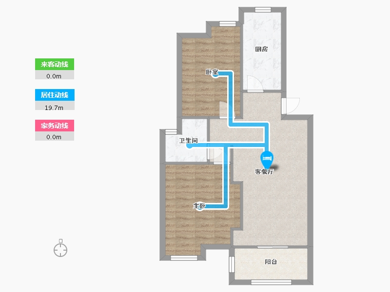 广东省-深圳市-锦绣江南-69.24-户型库-动静线