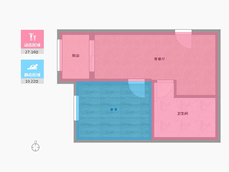 广东省-深圳市-华润置地未来城公寓-32.79-户型库-动静分区