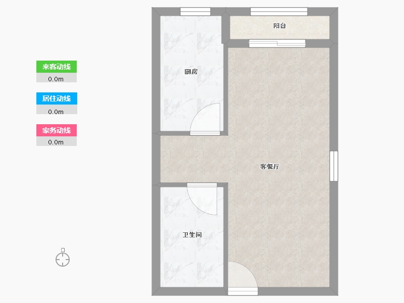 广东省-深圳市-华润置地未来城公寓-39.20-户型库-动静线