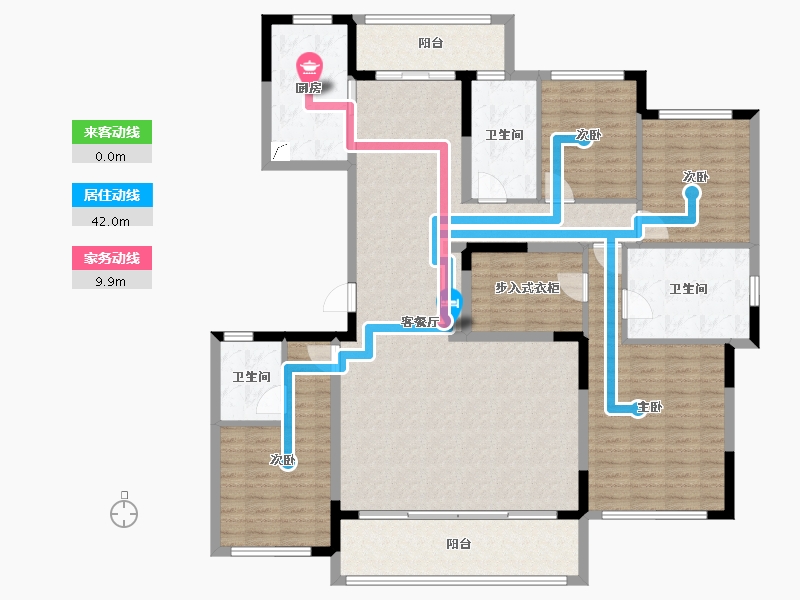 四川省-成都市-西派融城-159.66-户型库-动静线