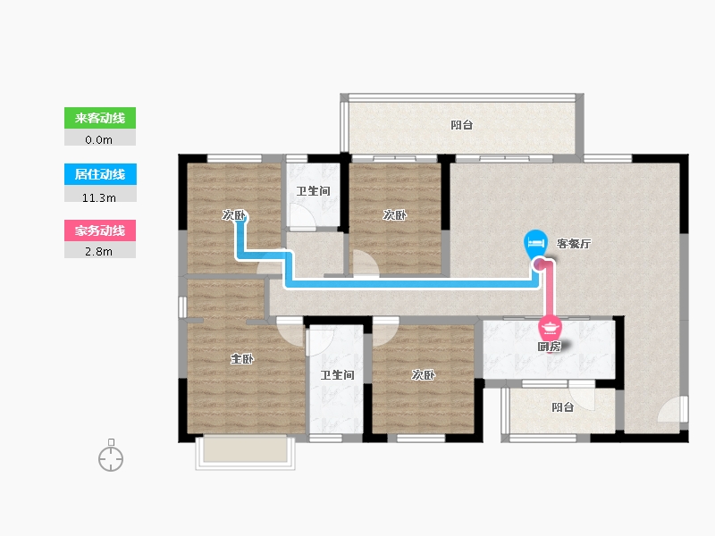 四川省-成都市-中粮保利天府时区-121.51-户型库-动静线