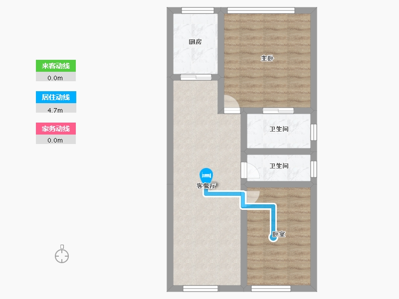 广东省-东莞市-西平新地中心-57.59-户型库-动静线