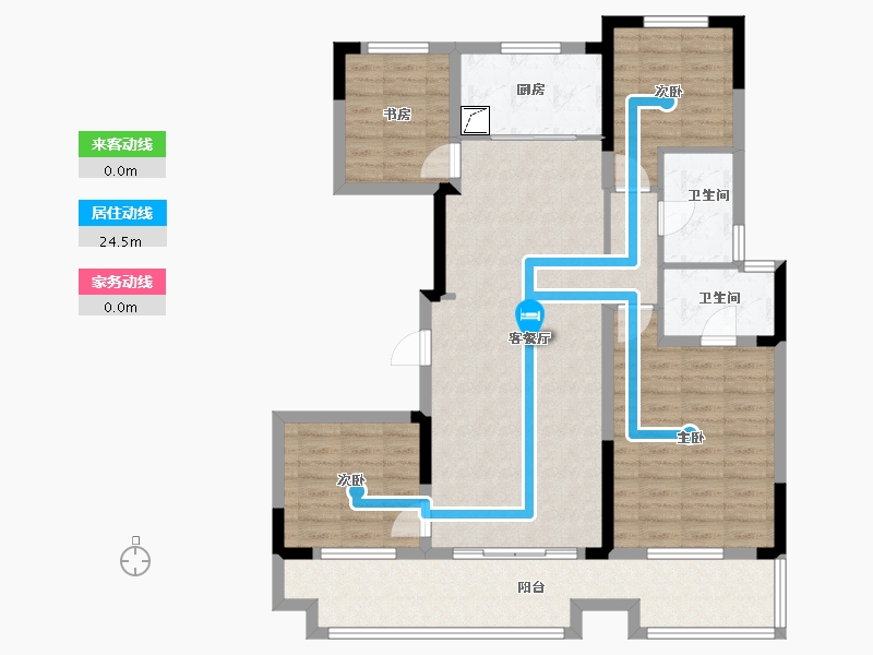 陕西省-汉中市-三盛天悦-112.00-户型库-动静线