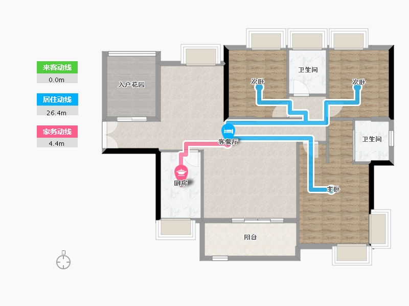 广东省-东莞市-港口华府-112.05-户型库-动静线