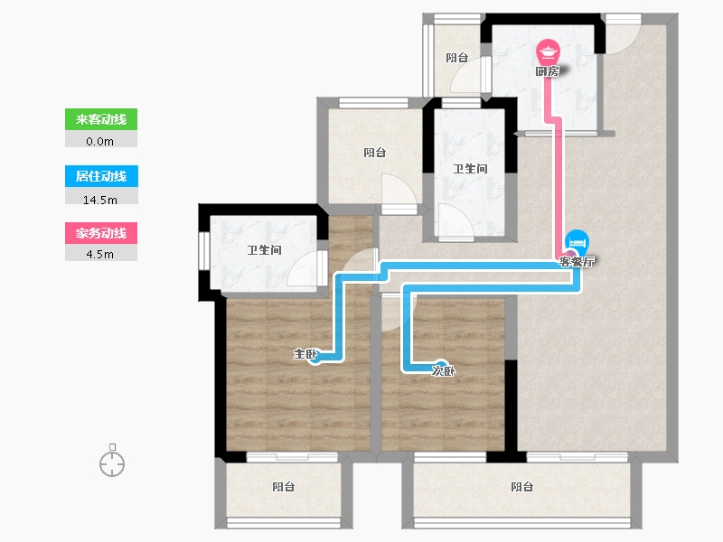 广东省-惠州市-泰丰牧马湖.-83.06-户型库-动静线