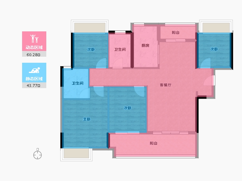 广东省-惠州市-泰丰牧马湖.-93.79-户型库-动静分区