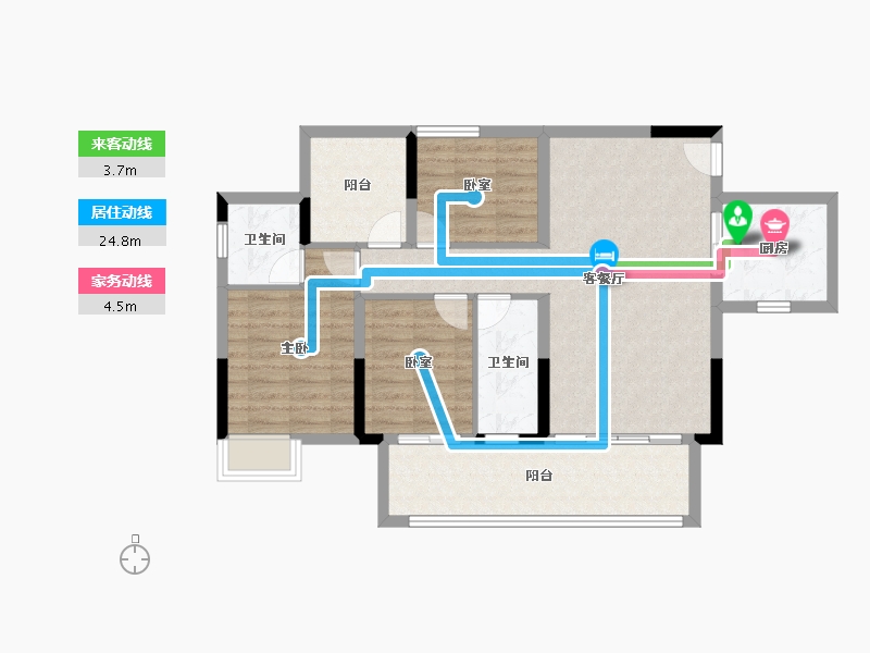 广东省-肇庆市-江南名苑-89.00-户型库-动静线