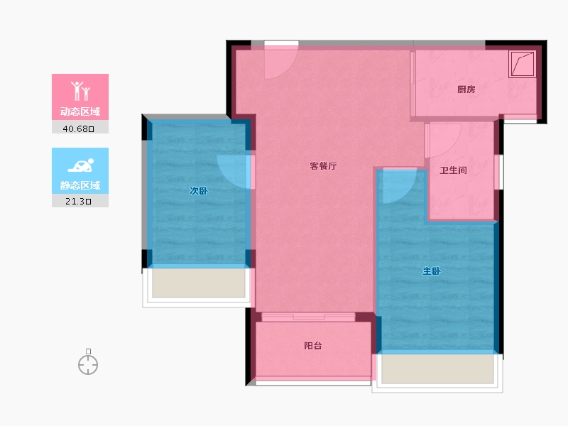 广东省-深圳市-联发悦尚居-55.20-户型库-动静分区