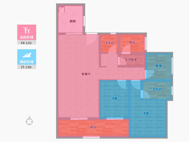 广东省-广州市-广州城投·领南府-92.25-户型库-动静分区