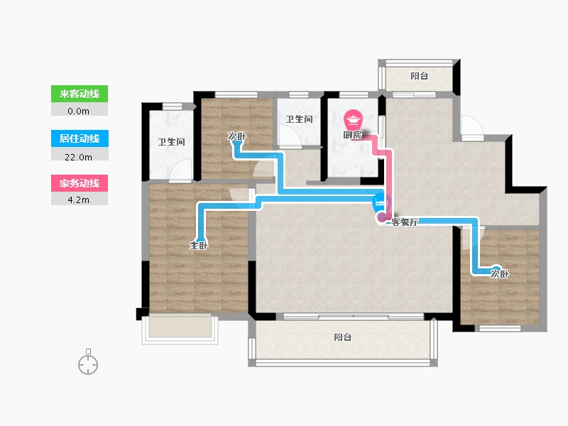 四川省-成都市-中铁城颐湖题院-102.11-户型库-动静线