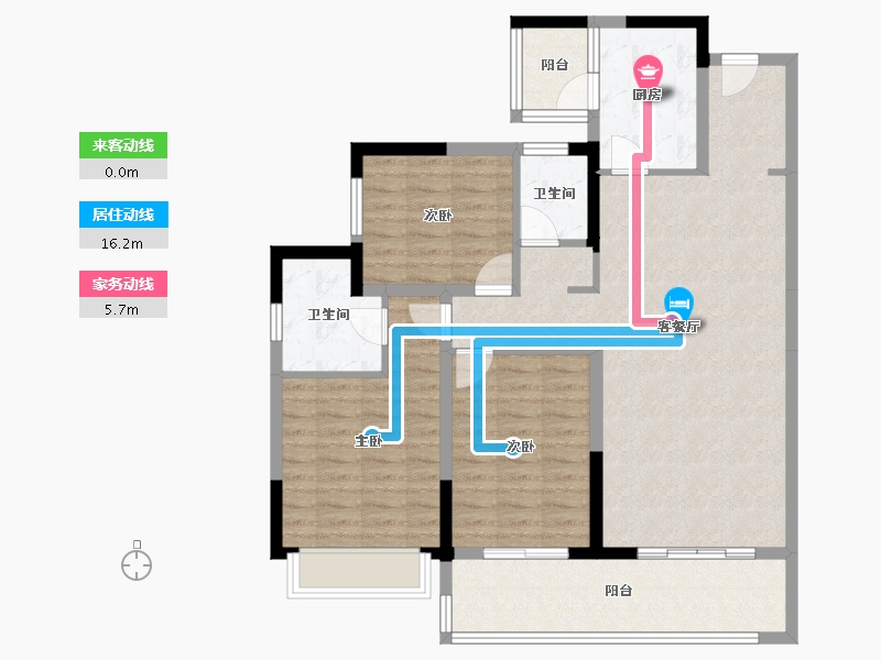 四川省-成都市-中粮保利天府时区-104.61-户型库-动静线