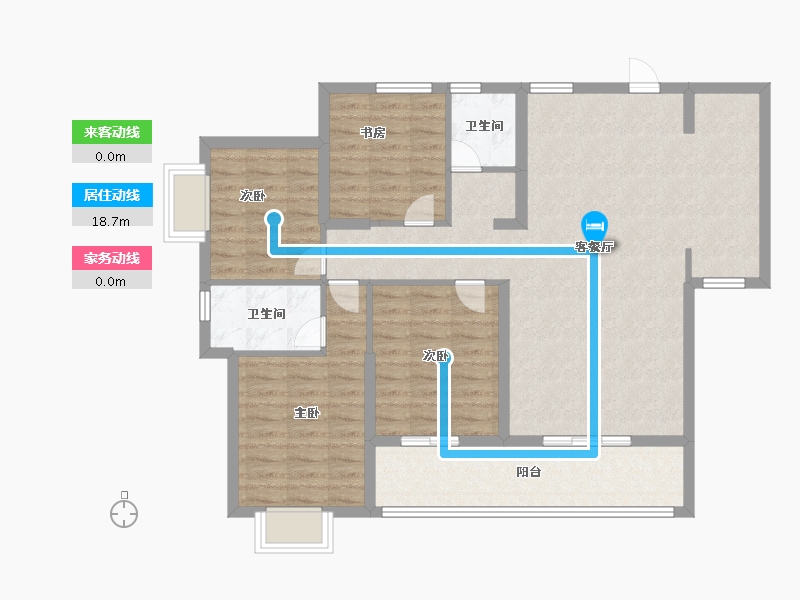 云南省-昆明市-建投学府-103.00-户型库-动静线