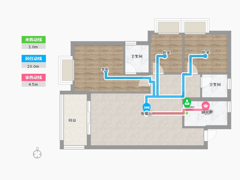 云南省-昆明市-建投学府-72.00-户型库-动静线