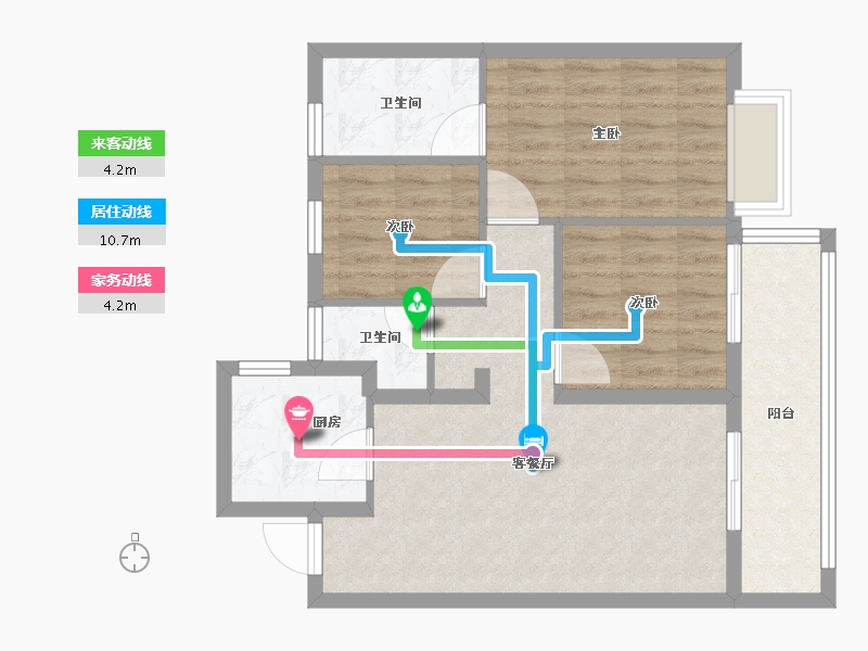 云南省-昆明市-建投学府-72.10-户型库-动静线