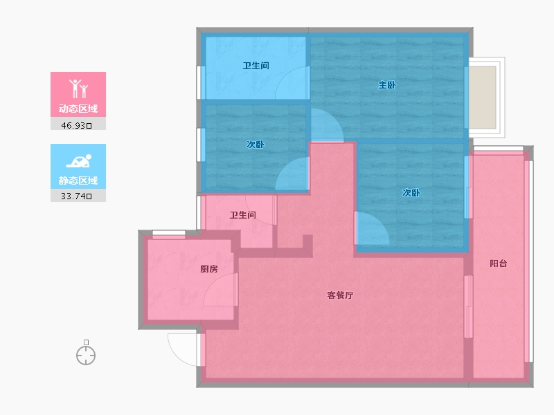 云南省-昆明市-建投学府-72.10-户型库-动静分区