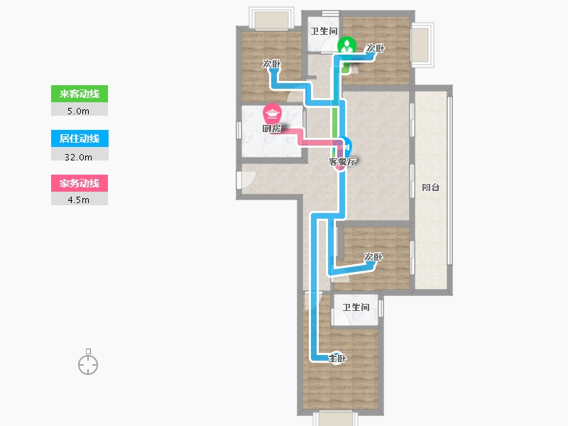 云南省-昆明市-建投学府-102.56-户型库-动静线