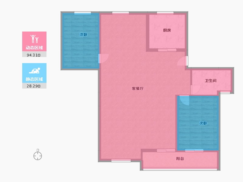 江苏省-苏州市-海胥澜庭-170.00-户型库-动静分区