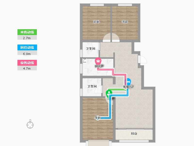 山西省-大同市-学林壹号-77.54-户型库-动静线