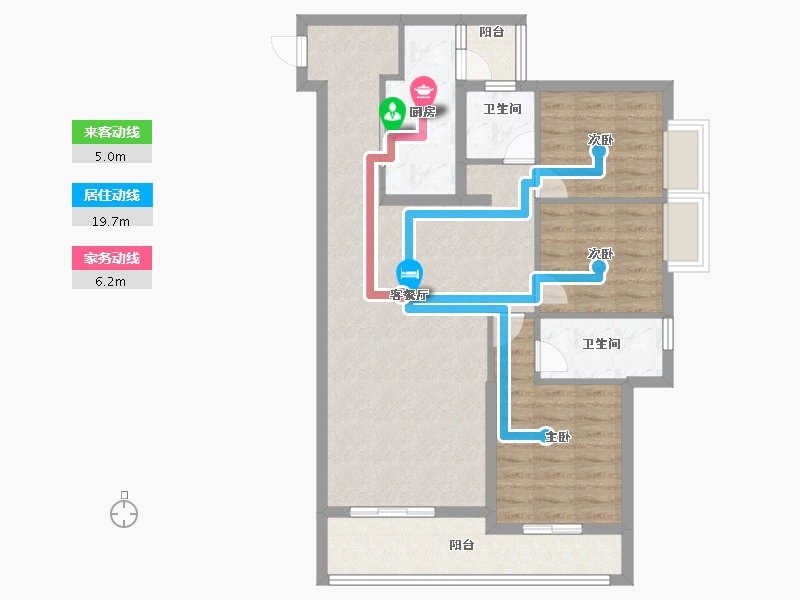 云南省-昆明市-建投学府-89.30-户型库-动静线