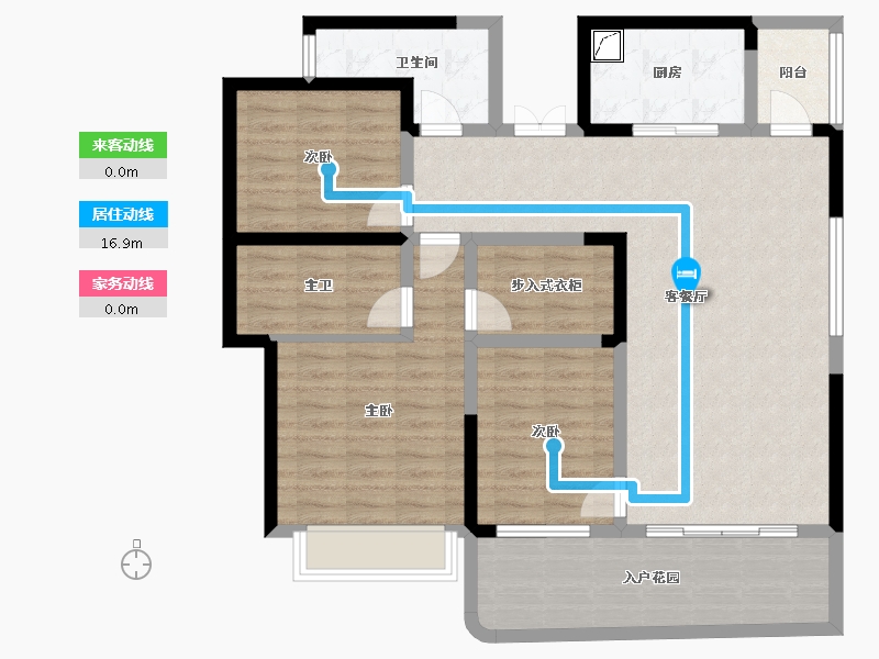 四川省-成都市-天府公园未来城-107.98-户型库-动静线