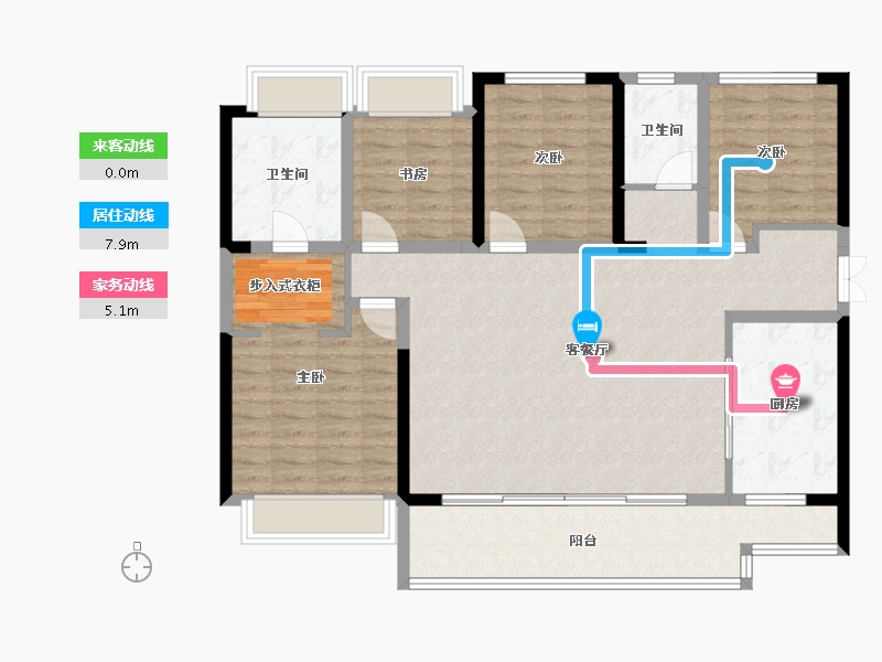 四川省-成都市-天府公园未来城-116.33-户型库-动静线