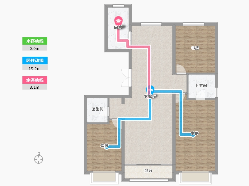 山西省-大同市-学林壹号-109.52-户型库-动静线