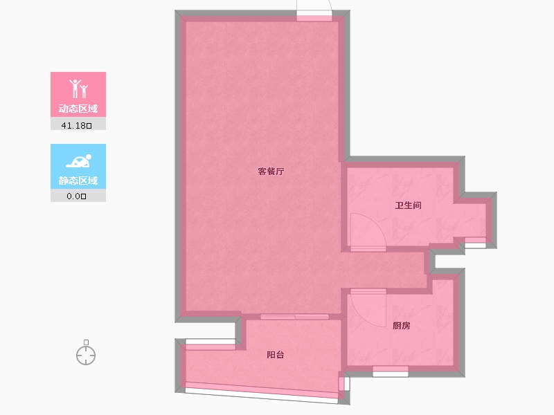 广东省-广州市-金地荔湖城-37.48-户型库-动静分区