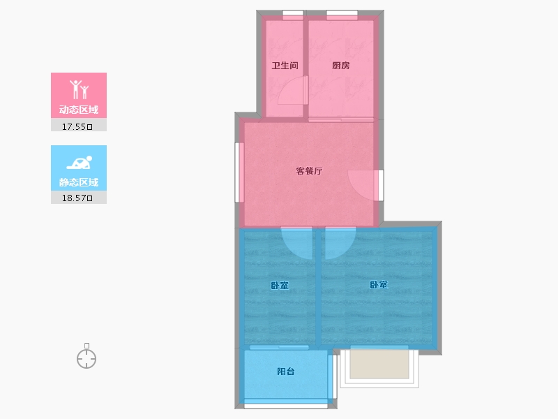 江苏省-南京市-仙居雅苑-31.93-户型库-动静分区