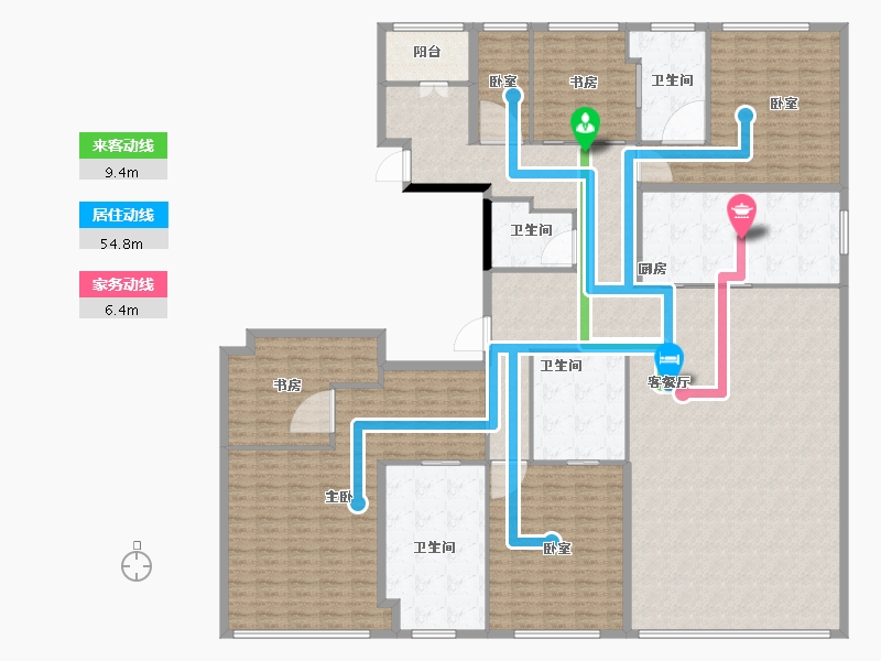 重庆-重庆市-甬江一品-264.00-户型库-动静线