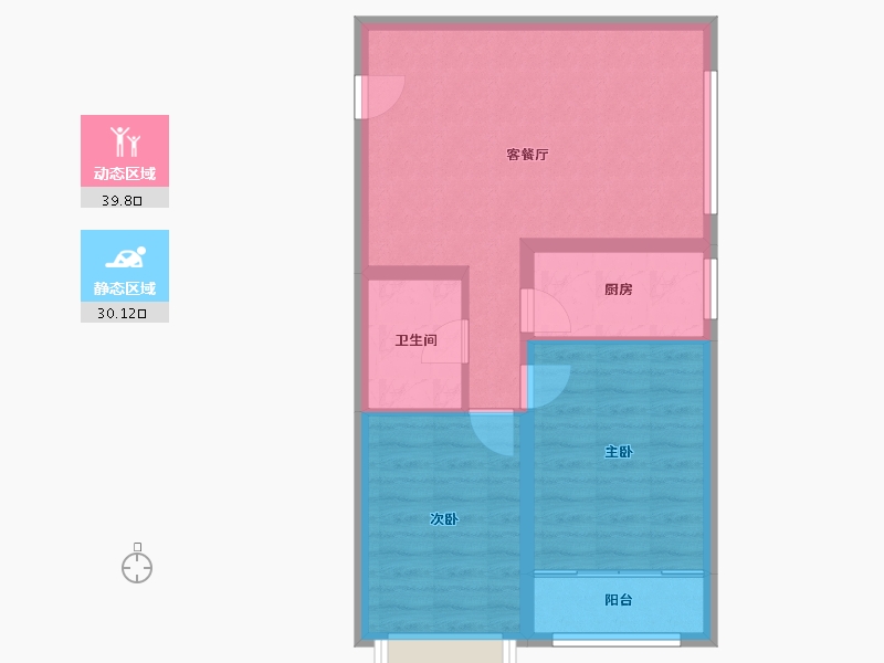 山西省-大同市-学林壹号-62.73-户型库-动静分区