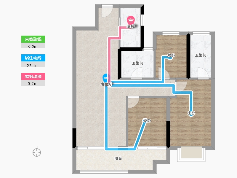 湖北省-武汉市-城投融创国博城-86.21-户型库-动静线