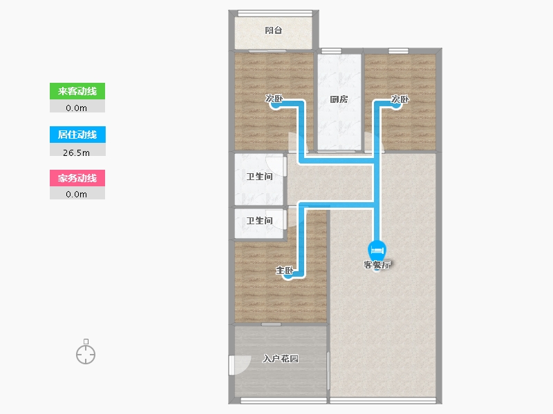 福建省-泉州市-丰盛假日城堡-109.75-户型库-动静线