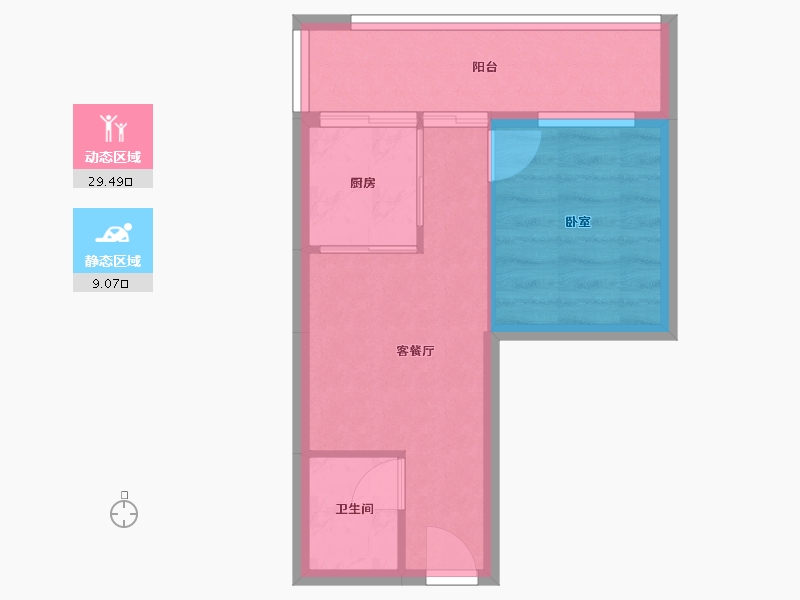 广东省-广州市-友联·君御-34.16-户型库-动静分区