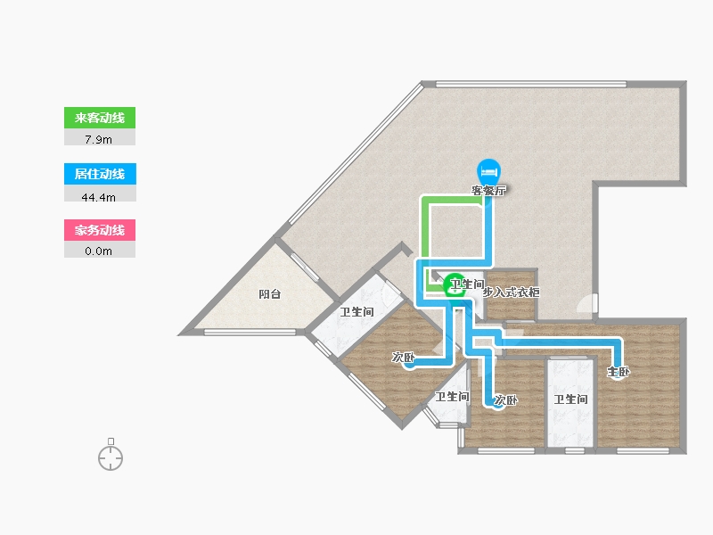 上海-上海市-浦江壹号-176.00-户型库-动静线