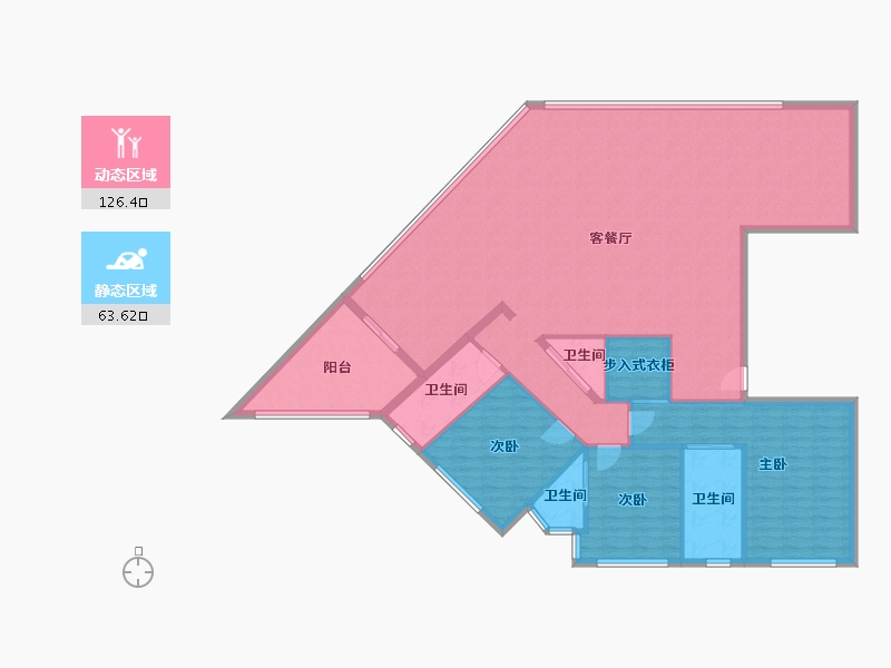 上海-上海市-浦江壹号-176.00-户型库-动静分区