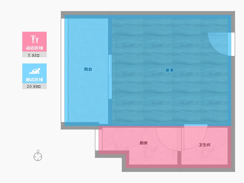 福建省-泉州市-丰盛假日城堡-23.89-户型库-动静分区