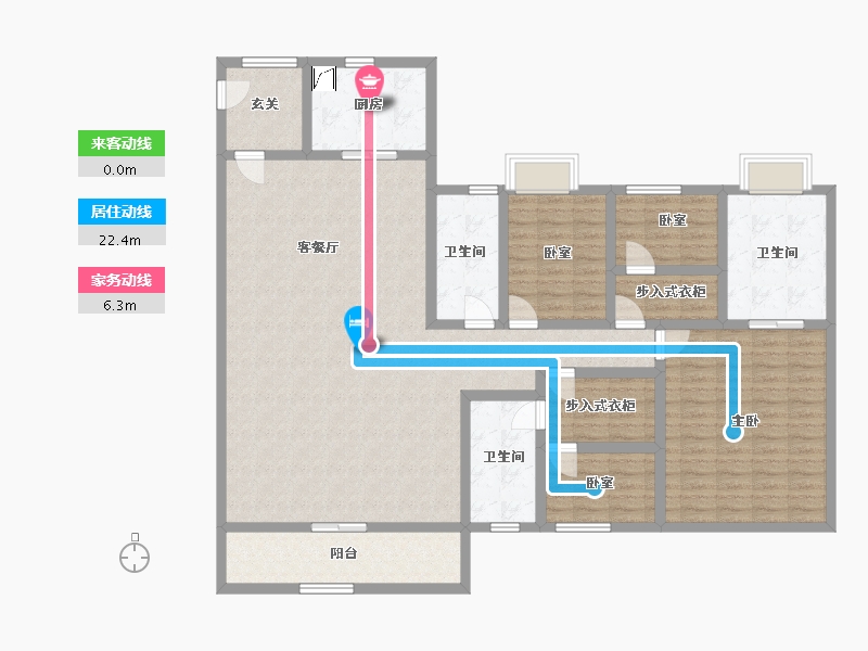 广东省-广州市-华发越秀·和樾府-160.01-户型库-动静线