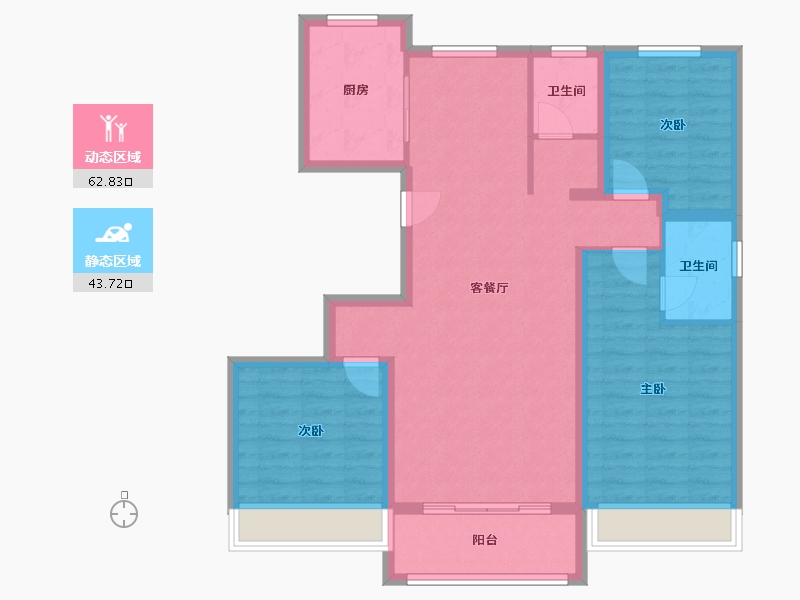 河北省-邢台市-中景江山图-110.00-户型库-动静分区