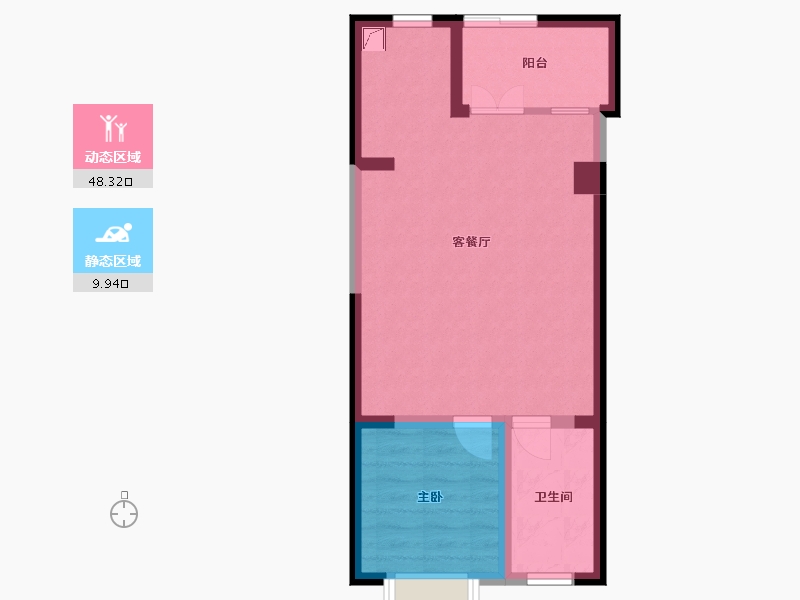 福建省-泉州市-御龙湾凯撒岛-133.00-户型库-动静分区