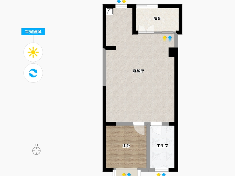 福建省-泉州市-御龙湾凯撒岛-133.00-户型库-采光通风