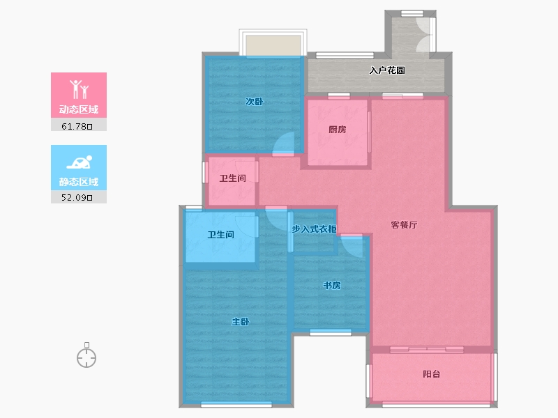 四川省-成都市-华夏上海城-104.00-户型库-动静分区