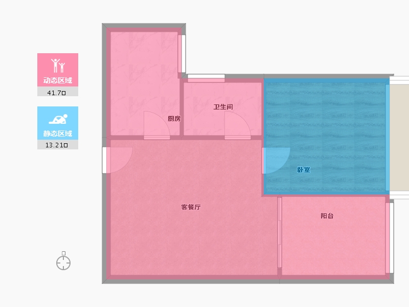 湖南省-常德市-万达欢乐城商住小区-50.00-户型库-动静分区