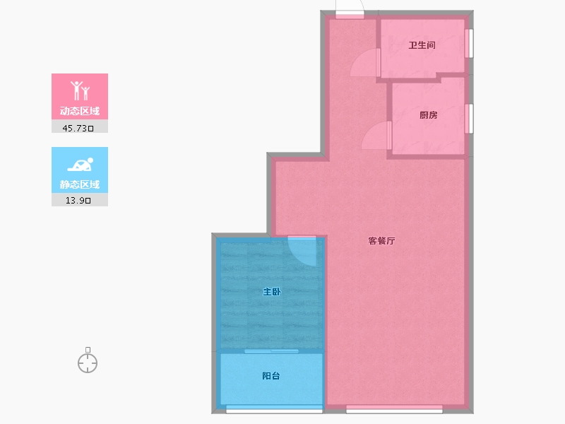 福建省-漳州市-漳州港大唐世家2期-96.00-户型库-动静分区