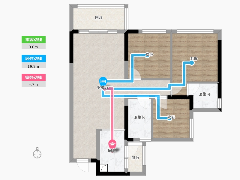 四川省-宜宾市-芸璟-89.00-户型库-动静线