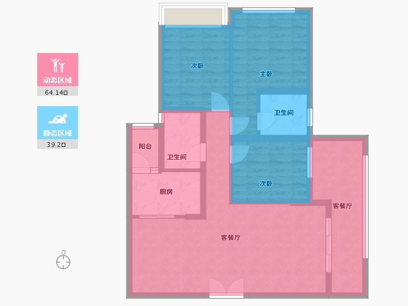 贵州省-遵义市-智慧名城-98.00-户型库-动静分区