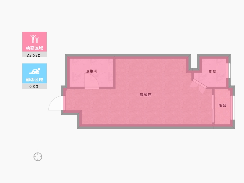 天津-天津市-五一阳光皓日园-40.00-户型库-动静分区