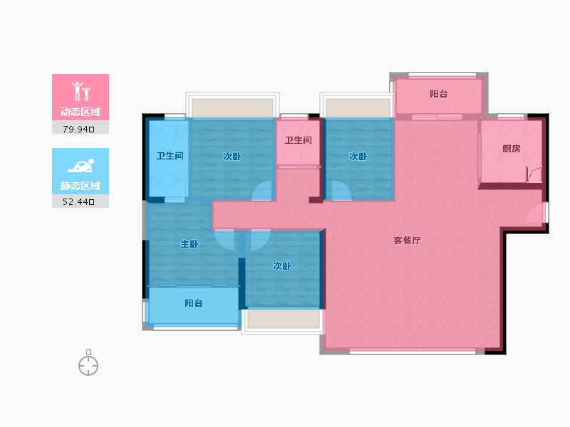 福建省-泉州市-建发泱著-120.00-户型库-动静分区