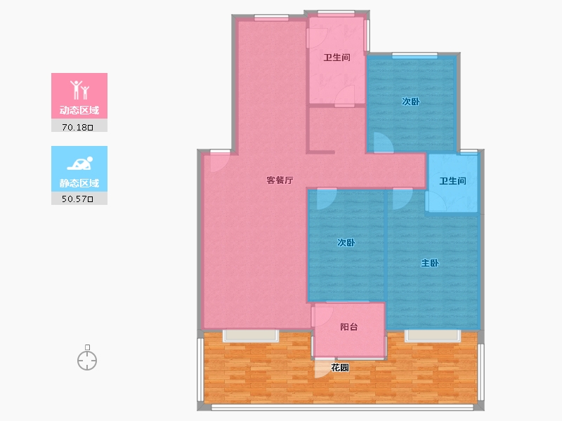 河南省-郑州市-上尚品-119.20-户型库-动静分区