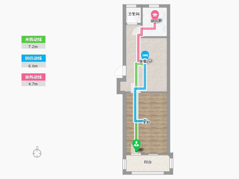 山东省-济南市-工人新村南村西区-40.00-户型库-动静线