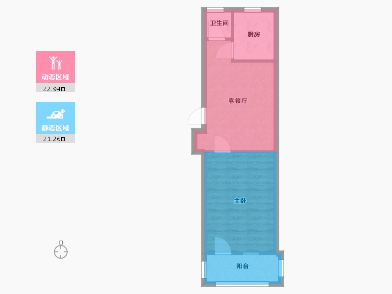 山东省-济南市-工人新村南村西区-40.00-户型库-动静分区